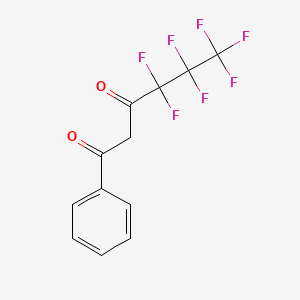 4,4,5,5,6,6,6-heptafluoro-1-phenylhexane-1,3-dione CAS 53580-21-5