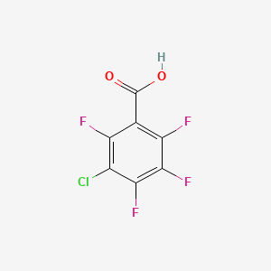 3-chloro-2,4,5,6-tetrafluorobenzoic acid CAS 5360-81-6