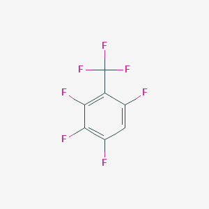 1,2,3,5-tetrafluoro-4-(trifluoromethyl)benzene CAS 5360-82-7