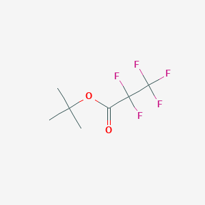 tert-butyl 2,2,3,3,3-pentafluoropropanoate CAS 55258-28-1