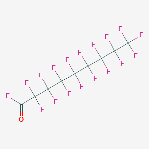 2,2,3,3,4,4,5,5,6,6,7,7,8,8,9,9,9-heptadecafluorononanoyl fluoride CAS 558-95-2