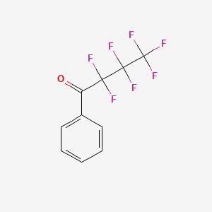 2,2,3,3,4,4,4-heptafluoro-1-phenylbutan-1-one CAS 559-91-1