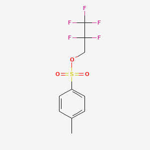 2,2,3,3,3-pentafluoropropyl 4-methylbenzenesulfonate CAS 565-42-4
