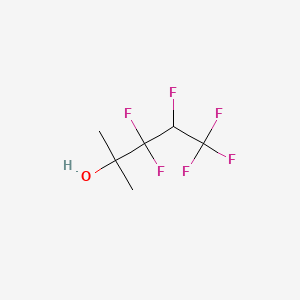 3,3,4,5,5,5-hexafluoro-2-methylpentan-2-ol CAS 58380-92-0