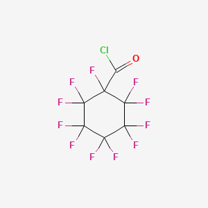 1,2,2,3,3,4,4,5,5,6,6-undecafluorocyclohexane-1-carbonyl chloride CAS 58816-79-8