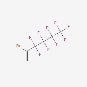 2-bromo-3,3,4,4,5,5,6,6,6-nonafluorohex-1-ene CAS 59665-23-5