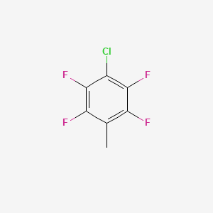 1-chloro-2,3,5,6-tetrafluoro-4-methylbenzene CAS 60903-82-4