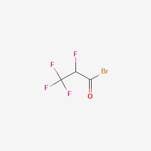 2,3,3,3-tetrafluoropropanoyl bromide CAS 61444-66-4