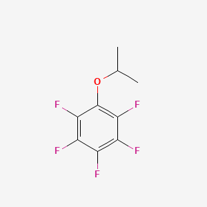 1,2,3,4,5-pentafluoro-6-propan-2-yloxybenzene CAS 61874-51-9
