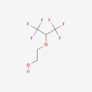 2-(1,1,1,3,3,3-hexafluoropropan-2-yloxy)ethanol CAS 63693-13-0