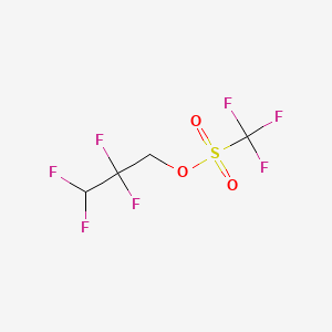 2,2,3,3-tetrafluoropropyl trifluoromethanesulfonate CAS 6401-02-1