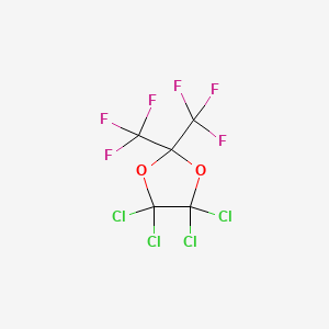 4,4,5,5-tetrachloro-2,2-bis(trifluoromethyl)-1,3-dioxolane CAS 64499-81-6