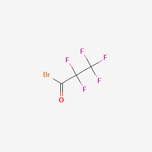 2,2,3,3,3-pentafluoropropanoyl bromide CAS 64609-91-2
