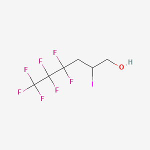 4,4,5,5,6,6,6-heptafluoro-2-iodohexan-1-ol CAS 647-84-7