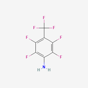 2,3,5,6-tetrafluoro-4-(trifluoromethyl)aniline CAS 651-83-2