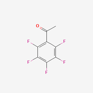 1-(2,3,4,5,6-pentafluorophenyl)ethanone CAS 652-29-9