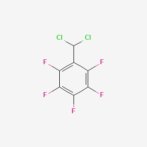 1-(dichloromethyl)-2,3,4,5,6-pentafluorobenzene CAS 652-30-2