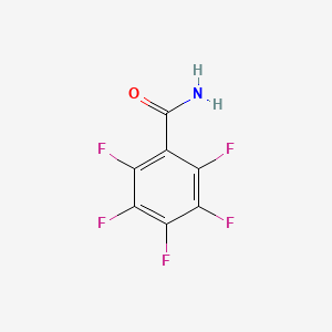 2,3,4,5,6-pentafluorobenzamide CAS 652-31-3