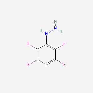 (2,3,5,6-tetrafluorophenyl)hydrazine CAS 653-11-2