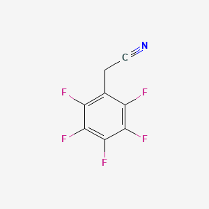 2-(2,3,4,5,6-pentafluorophenyl)acetonitrile CAS 653-30-5