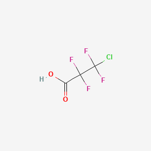 3-chloro-2,2,3,3-tetrafluoropropanoic acid CAS 661-82-5