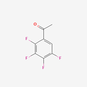 1-(2,3,4,5-tetrafluorophenyl)ethanone CAS 66286-21-3