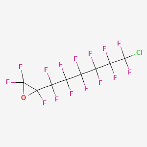 2-(6-chloro-1,1,2,2,3,3,4,4,5,5,6,6-dodecafluorohexyl)-2,3,3-trifluorooxirane CAS 66443-82-1