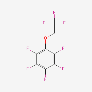 1,2,3,4,5-pentafluoro-6-(2,2,2-trifluoroethoxy)benzene CAS 6669-03-0