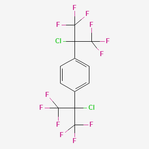 1,4-bis(2-chloro-1,1,1,3,3,3-hexafluoropropan-2-yl)benzene CAS 667938-77-4