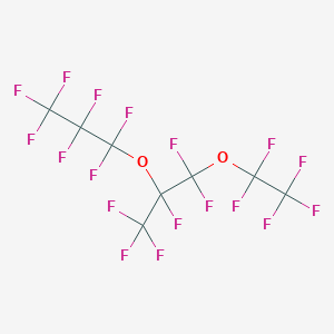 1,1,1,2,3,3-hexafluoro-2-(1,1,2,2,3,3,3-heptafluoropropoxy)-3-(1,1,2,2,2-pentafluoroethoxy)propane CAS 66804-94-2