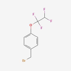 1-(bromomethyl)-4-(1,1,2,2-tetrafluoroethoxy)benzene CAS 67033-41-4