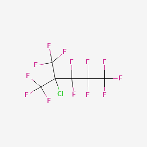 2-chloro-1,1,1,3,3,4,4,5,5,5-decafluoro-2-(trifluoromethyl)pentane CAS 67437-97-2