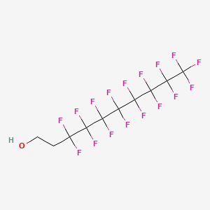 3,3,4,4,5,5,6,6,7,7,8,8,9,9,10,10,10-heptadecafluorodecan-1-ol CAS 678-39-7