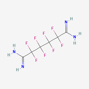 2,2,3,3,4,4,5,5-octafluorohexanediimidamide CAS 678-57-9