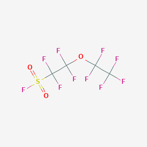 1,1,2,2-tetrafluoro-2-(1,1,2,2,2-pentafluoroethoxy)ethanesulfonyl fluoride CAS 67990-78-7