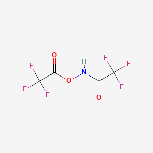 [(2,2,2-trifluoroacetyl)amino] 2,2,2-trifluoroacetate CAS 684-78-6