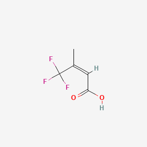 (Z)-4,4,4-trifluoro-3-methylbut-2-enoic acid CAS 69056-67-3