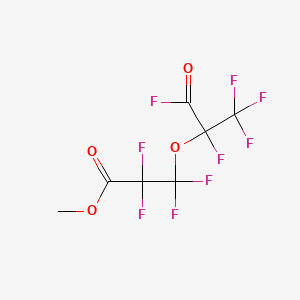 methyl 2,2,3,3-tetrafluoro-3-(1,1,1,2,3-pentafluoro-3-oxopropan-2-yl)oxypropanoate CAS 69116-72-9