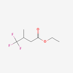 ethyl 4,4,4-trifluoro-3-methylbutanoate CAS 6975-13-9