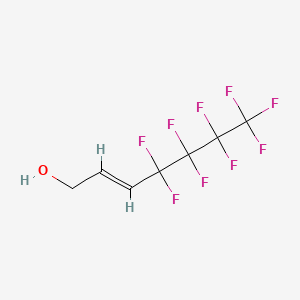 (E)-4,4,5,5,6,6,7,7,7-nonafluorohept-2-en-1-ol CAS 72016-05-8
