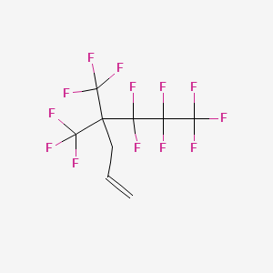 5,5,6,6,7,7,7-heptafluoro-4,4-bis(trifluoromethyl)hept-1-ene CAS 72487-68-4