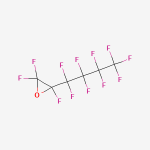 2,2,3-trifluoro-3-(1,1,2,2,3,3,4,4,4-nonafluorobutyl)oxirane CAS 72804-48-9