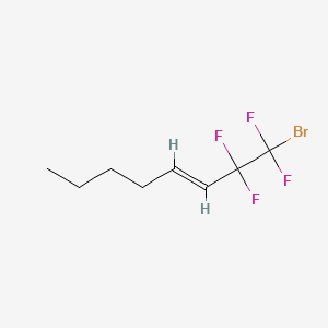 (E)-1-bromo-1,1,2,2-tetrafluorooct-3-ene CAS 74793-72-9