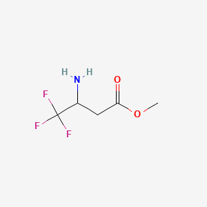 methyl 3-amino-4,4,4-trifluorobutanoate CAS 748746-28-3