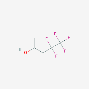 4,4,5,5,5-pentafluoropentan-2-ol CAS 756-99-0