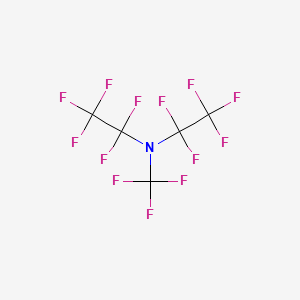 1,1,2,2,2-pentafluoro-N-(1,1,2,2,2-pentafluoroethyl)-N-(trifluoromethyl)ethanamine CAS 758-48-5