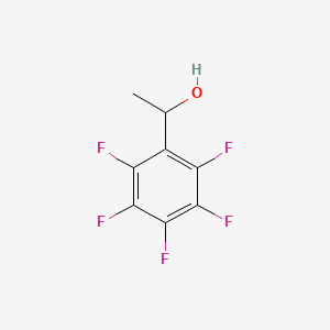 1-(2,3,4,5,6-pentafluorophenyl)ethanol CAS 75853-08-6