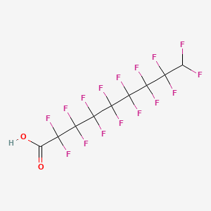 2,2,3,3,4,4,5,5,6,6,7,7,8,8,9,9-hexadecafluorononanoic acid CAS 76-21-1
