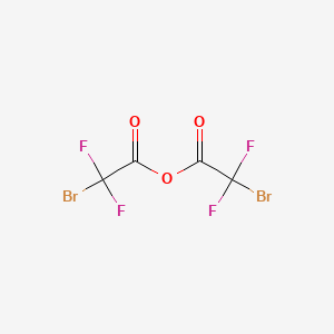 (2-bromo-2,2-difluoroacetyl) 2-bromo-2,2-difluoroacetate CAS 7601-98-1