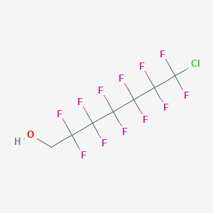 7-chloro-2,2,3,3,4,4,5,5,6,6,7,7-dodecafluoroheptan-1-ol CAS 76711-89-2